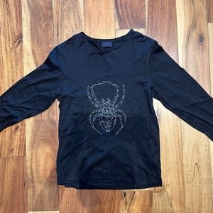 Lanvin black long sleeves t-shirt (sz xs)